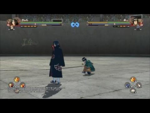 NARUTO STORM 4 Itachi Infinite Combo