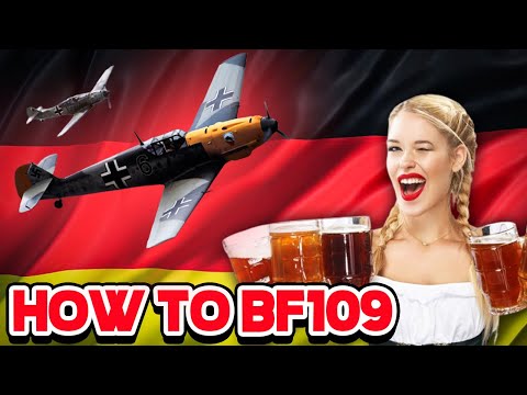 How to bf109 in war thunder (from 1.3- 5.7) The plane that needs a pilot