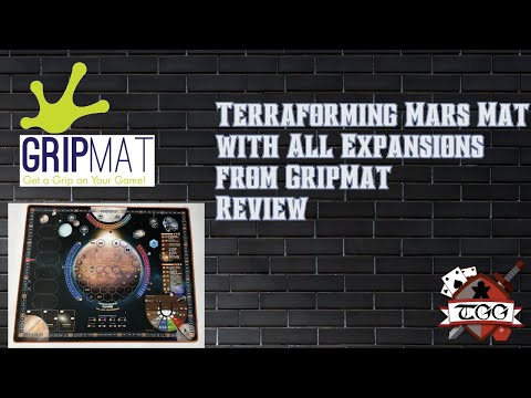 Terraforming Mars Mat with All Expansions from GripMat Review
