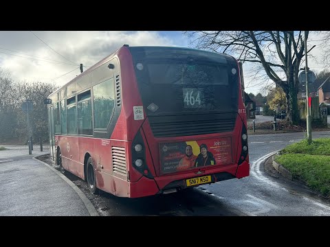464 Diverted* New Addington to Tatsfield Full Bus Journey