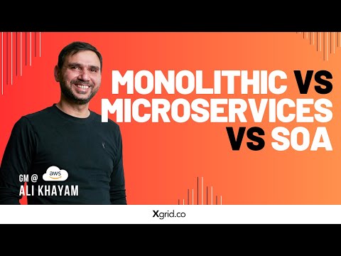 Monolithic vs Microservices Architecture vs Service-Oriented Architecture (SOA)