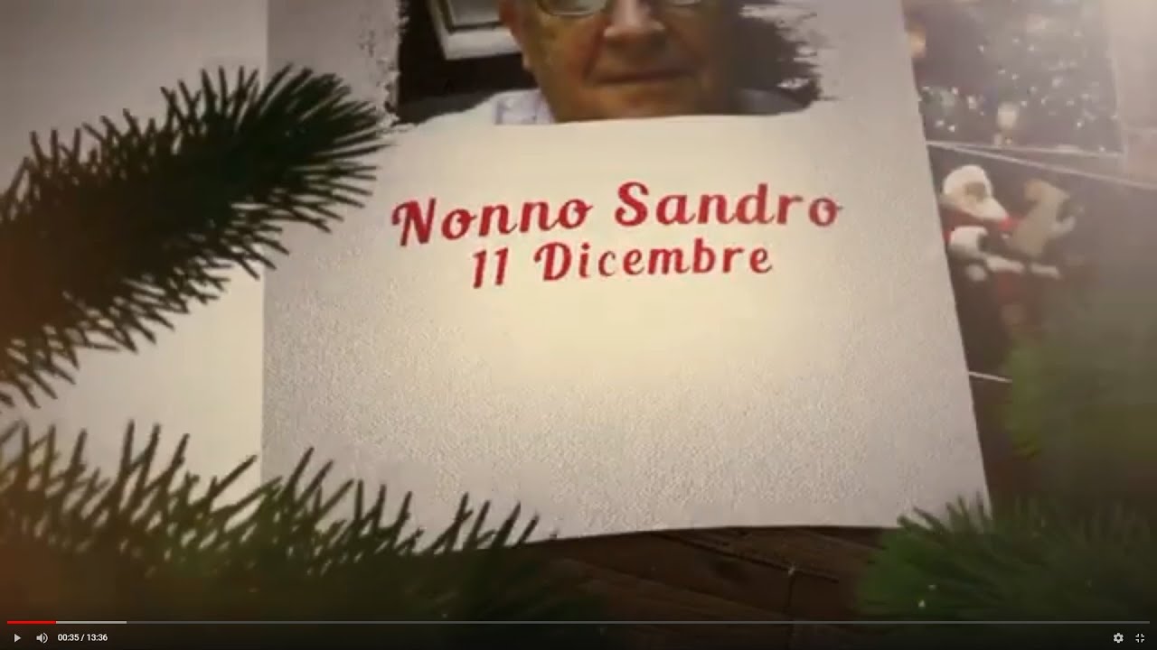 Ciao Nonni 11 Dicembre – Nonno Sandro