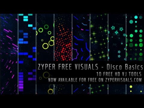 ZYPER FREE VISUALS - Disco Basics