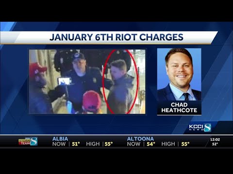 Adel man arrested in connection to Capitol riot becomes 8th Iowan charged