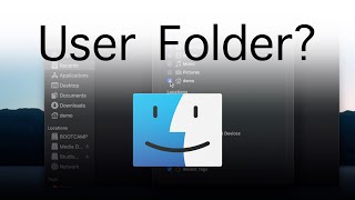 How To Show the User Folder in Finder on a Mac
