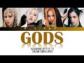 BLACKPINK - GODS - Colour Coded Lyrics [AI Cover]