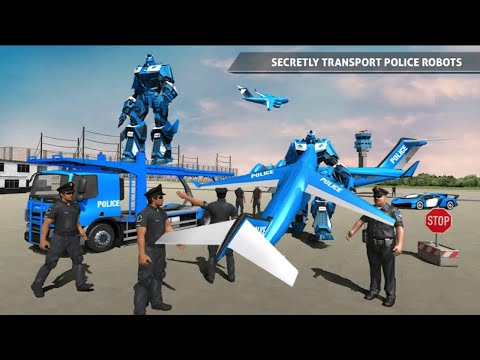 US Police Robot Transportation Simulator Game 2021 - Робот симулятор транспорта США