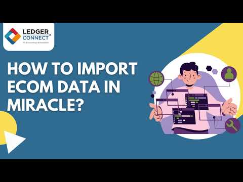 How to import ecommerce in Miracle