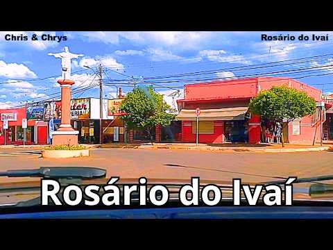 Passando por dentro de Rosário do Ivaí, PR Brasil