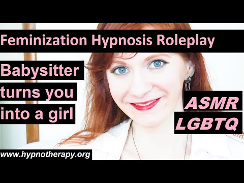 Feminization Hypnosis: Babysitter hypnotized you to become a girl. (preview) Gentle ASMR roleplay