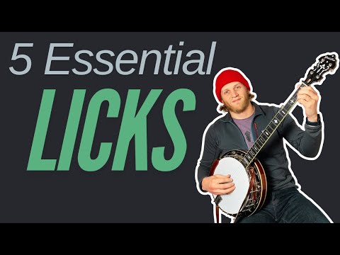 How many licks to get good at banjo? (Five licks every beginner should know)