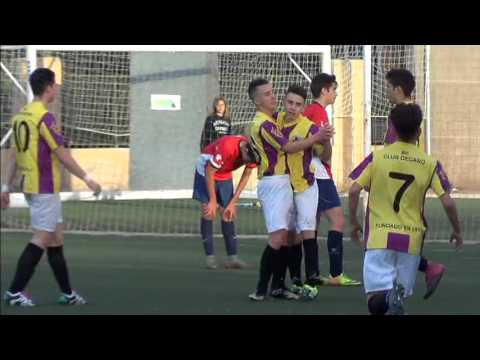 13-02-2016 RESUMEN GODELLA CF JUVENIL "B" 3 BURJASSOT CF JUVENIL "C" 4