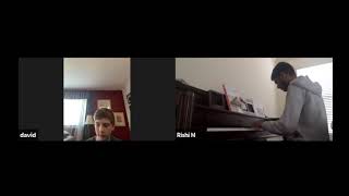 Burgmüller's Arabesque, but it's alternating between Minor and Major