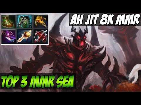 TOP 3 MMR SEA Ah Jit Plays Shadow Fiend - Dota 2