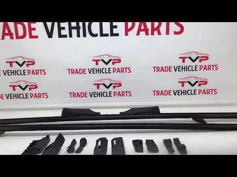Fits Land Rover Discovery 4 2009-2016 Roof Rail Racks Black video