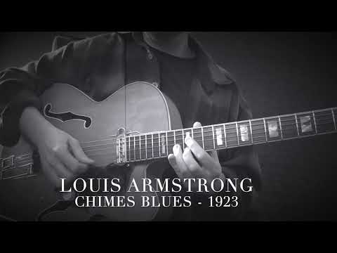 Louis Armstrong's first recordings in 1923 : Chimes Blues // Note for Note