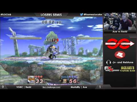IaB! 48 - VGBC | Redd (Fox, Sheik) vs Mor | Axe (Marth, Pikachu) - Losers Semifinals