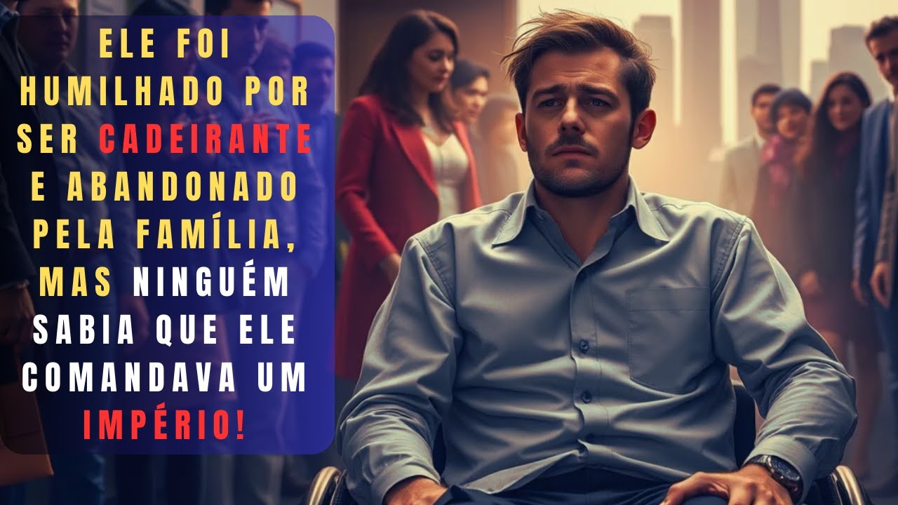 Ele foi humilhado por ser cadeirante e abandonado pela família, mas ninguém sabia que ele comandava