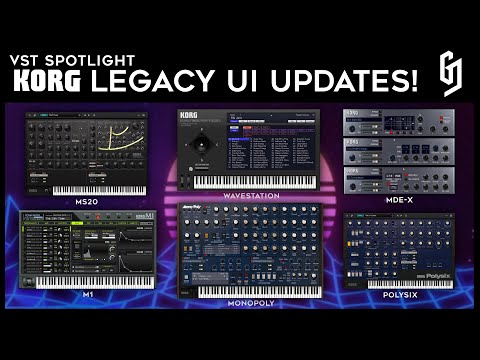 VST Spotlight - KORG Legacy GUI Updates!