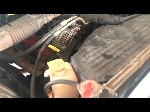 How To Replace An Alternator | Dodge 5.9 Magnum Engine