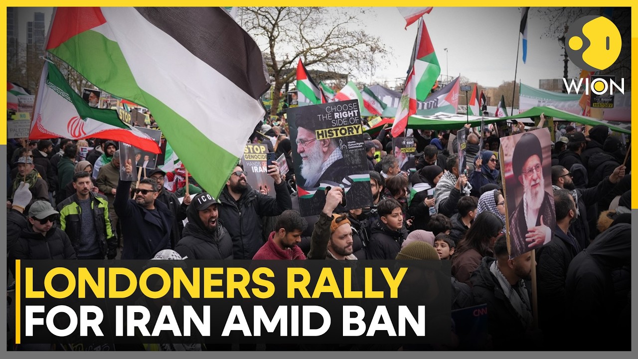 US-Iran War: Londoners Rally for Iran Despite Ban on Al-Quds Day March | WION