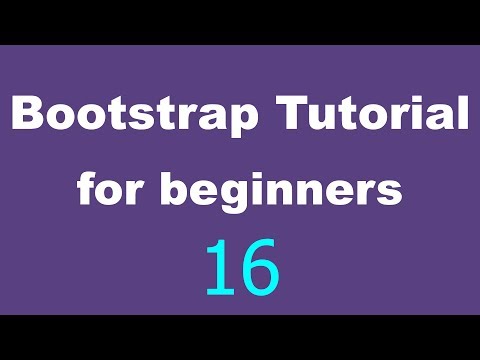 Bootstrap Tutorial for Beginners 16 Dropdown