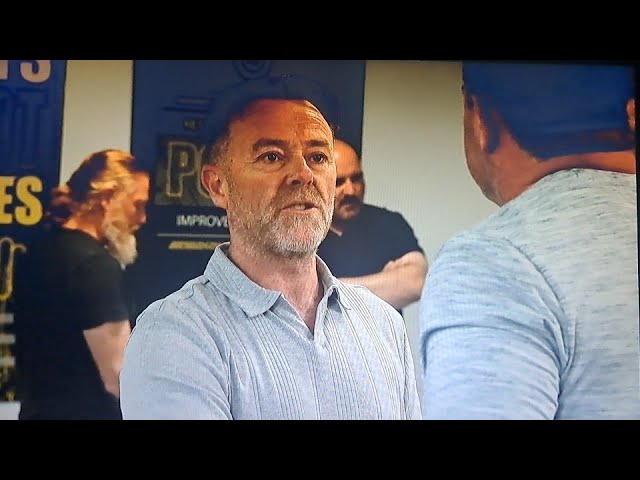 Fair City - Damien punches Cathal In prison