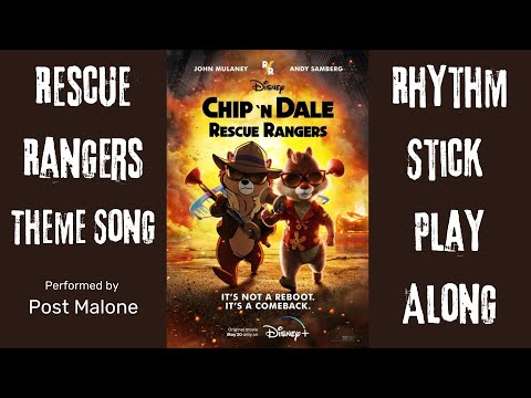 Chip 'N Dale Rhythm Stick/Body Percussion Play Along