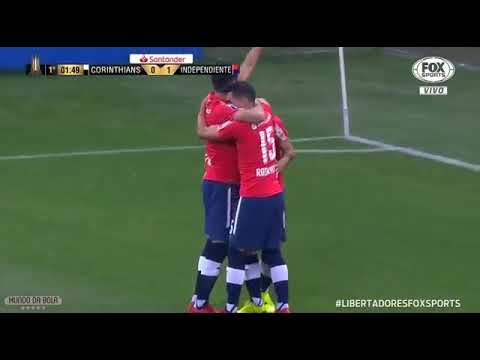 GOL de BENITEZ / Corinthians 0x1 Independiente LIbertadores 2018