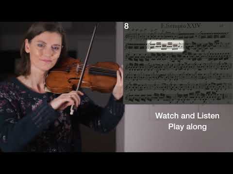 Baroque Bowing Technique Lesson: Geminiani Essempio XXIV