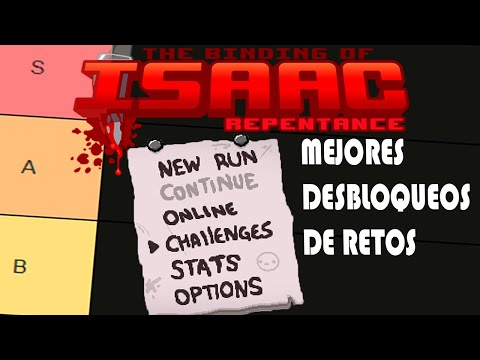 Tierlist of Best and Worst Challenges | The Binding of Isaac Repentance