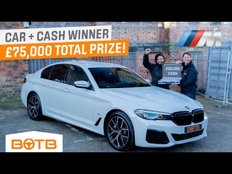 Fastest Delivery Driver! David Jones BOTB Midweek Car Winner – New BMW + £20,000!