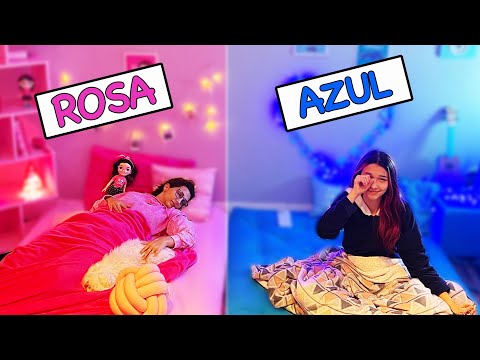 PASSAMOS A NOITE NO ESTÚDIO DECORADO NA COR SORTEADA | Luluca