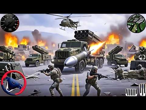 Army Truck Driving Cargo Games - US Off Road Army Truck Driving 3D 2026 - Android Gameplay