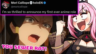 Calli voicing Kou Tousetsu in Though I Am Inept Villainess Anime