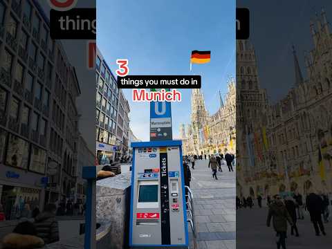 3 things to do in Munich #germany