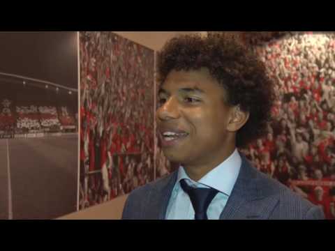 Reactie Stengs na AZ - FC Utrecht (Play-offs)