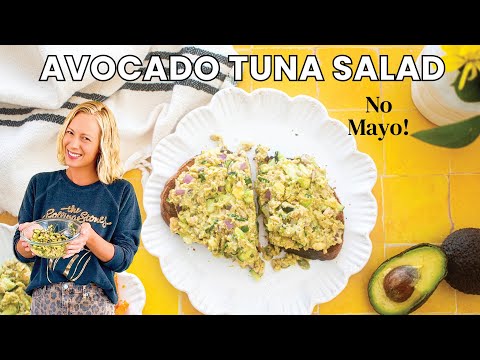 Avocado Tuna Salad With No Mayo