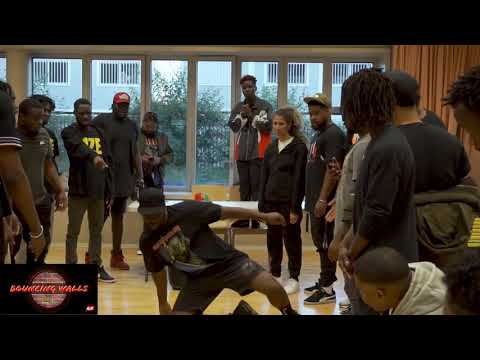 Jin the iron fist VS Souljah Cyborg @BOUNCINGWALLS