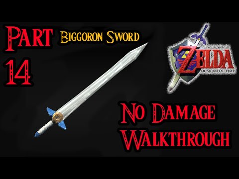Zelda Ocarina of Time 100% Walkthrough Widescreen HD Part 14 - How to get the Biggoron Sword