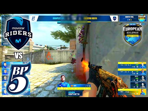 Movistar Riders vs Budapest Five - European Development Championship | CSGO HIGHLIGHTS