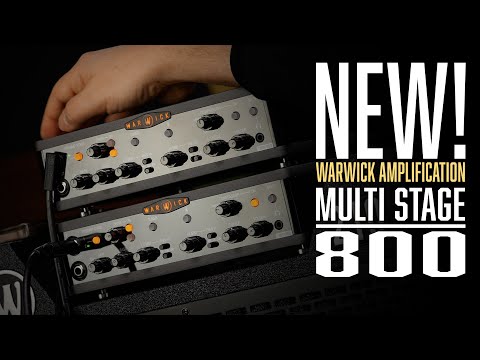 NEW! Warwick MS800 Bass Amp Head - Full Demo & Tone Exploration w.  Steve and Lars