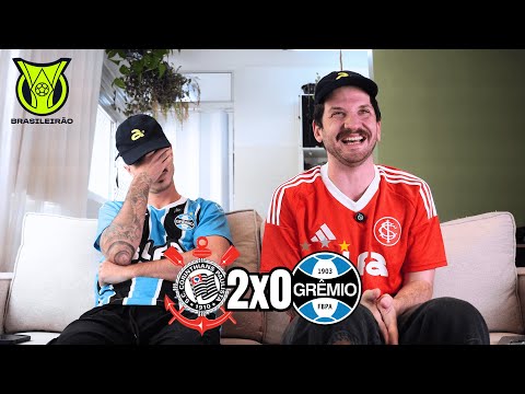 RIVAIS GAÚCHOS REAGEM A CORINTHIANS 2 X 0 GREMIO