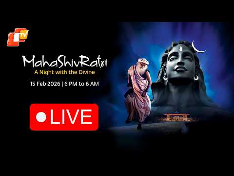 🔴LIVE | Maha Shivratri Live | A Night With The Divine | Sadhguru Live | OTV News English