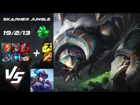 JUNGLE Skarner vs Sejuani - EU Grandmaster Patch 14.22