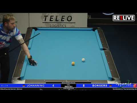 Nils Johanning vs Tobias Bongers REELIVE BREMEN OPEN 2023