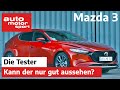 Mazda 3 Skyaktiv G 2 0 Sieht Der Nur Gut Aus Oder Kann Der Auch Was Test Review Auto Motor Sport