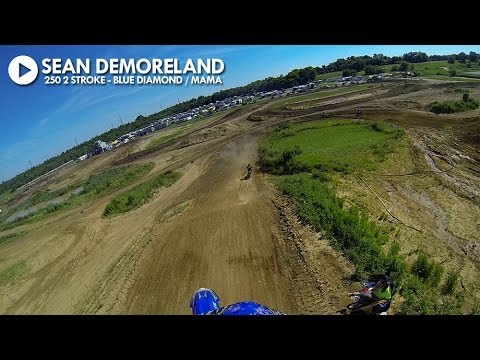 HELMET CAM: Sean Demoreland - 250 2 Stroke / Blue Diamond MAMA