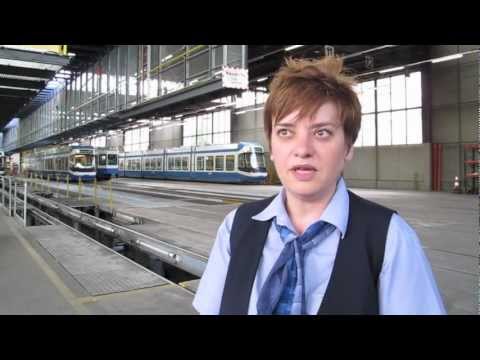 Ich werde Tramführerin - Fahrprüfung