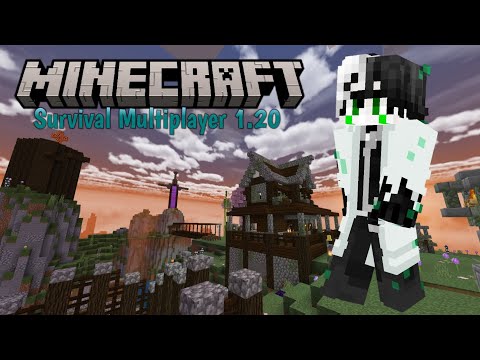 Eu Encontrei a Vila Secreta da BrightyLy | Servidor Terra Nova - Minecraft Survival Multiplayer